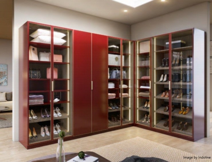 Modular Wardrobe with Hinge